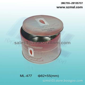 Round tin box, metal box, tin container, tin packing